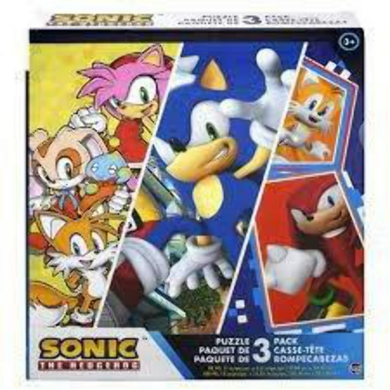 ソニックジェリー　3本セット Sonic The Hedgehog Puzzle 3-Pack - Walmart.com