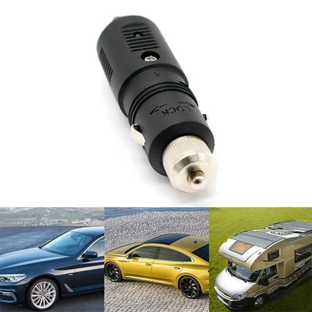 12v 24v 5a Cigarette Lighter Plug Dc Adapter Charger 12v 24v 5a Cigarette Lighter Plug Dc Adapter Charger Connector With Fuse Green Led Car Accessory