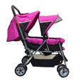 thumbnail image 2 of Carriola Doble Babytek Gemelar Rosa, 2 of 2