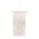 thumbnail image 1 of Cesta de almacenamiento colgante de pared de macramé, soporte para colgar libros de cuerda tejida bohemia para 67CMX33CM, 1 of 9