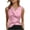Pink, variant on Womens Silk Satin Blouse Wrap V Neck Button Down Sleeveless Shirts Elegant Casual Tunic Summer Business Work Tank Tops