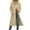 Beige, variant on Busydd Fall Jackets for Women 2025 Solid Color Drawstring Zip Up Hoodie Casual Comfy Long Sleeve Fall Shirts Side Slit Long Trench Coats with Pockets S