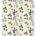 thumbnail image 3 of Ambesonne Floral Duvet Cover Set, Doodle Leaves Earth Tone, King, Dark Taupe Coconut, 3 of 6