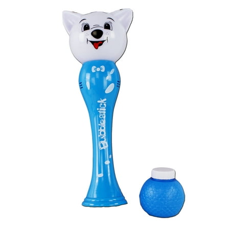 Outdoor Fun Time Battery Operated Dalmatian Doggie Bubble Gun Blower Wand, Great for Outdoor