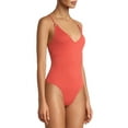 thumbnail image 5 of YMI Women’s Smocked One-Piece Swimsuit With Ring Detail, 5 of 5