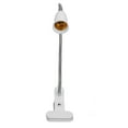 thumbnail image 4 of Desk Clip Clamp Lamp Holder LED E27 Light Socket Adjustable Neck Clip Lamp Holder 110V‑250V US Plug, 4 of 14