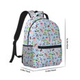 thumbnail image 2 of Yiaed Cartoon Animals Print School Backpack College Backpack Daypacks for Students High School Spacious and Durable Daypack for Work and Travel-One Size, 2 of 6
