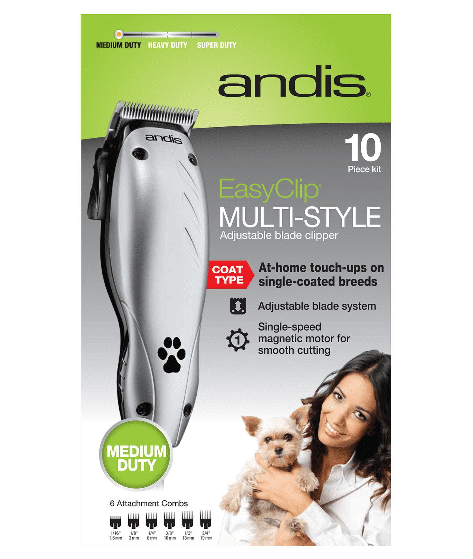 Andis easy clip groom heavy duty hotsell