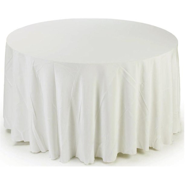 Round Fabric Table Cloth Cover 120 Inch White Com Round Fabric Table Cloth Cover 120, 120 Inch Round White Damask Tablecloth