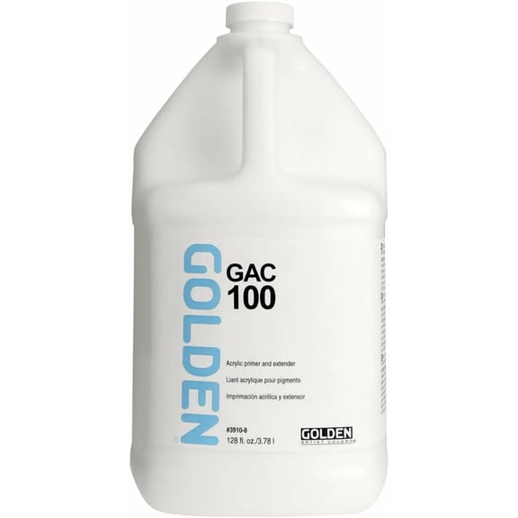 GAC 100 by GOLDEN - Acrylic Polymer (128 oz.)