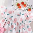 thumbnail image 4 of Toddler Baby Girls Summer Clothes Set Kids Print T-shirt Short Sets Outfits for 1-4 Years Old, 4 of 7
