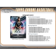 2024-25 Topps Chrome Basketball Hobby Box