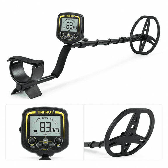 Professional Underwater Metal Detector, 100FT Waterproof Pinpointer with Pulse Induction Technology, High Sensitivity Gold Finder for Diving, Beach & Treasure Hunting