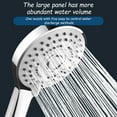 thumbnail image 3 of Chrome Finish Handshower Head, Water-Saving Eco-Performance With High Pressure Multiple Spray Settings For Your Bathroom Upgrade, 3 of 5