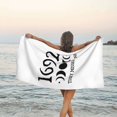 thumbnail image 3 of Salem 1692 Se perdieron una media luna Regalo de brujería Toalla de playa Toallas de baño de microfibra Manta de playa suave para desfile Natación Yoga Mujeres Hombres, 3 of 4