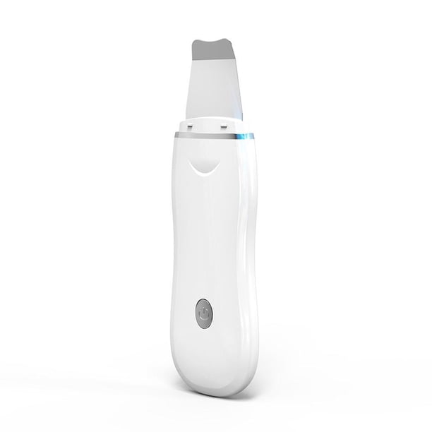 Depurador de piel ultrasónico Eliminación de espinillas de acné Exfoliante Peeling Spatula