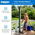 thumbnail image 3 of Swimline HydroTools Niagara Rainfall 7 Foot Adjustable Outdoor Solar Shower, 3 of 8