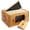 Black, variant on Honey Keeper Medium Super Brood Box with Window, 100% Beeswax Coated Beehive Kit with 10 Wooden Frames and Waxed Foundations for Langstroth Beekeeping