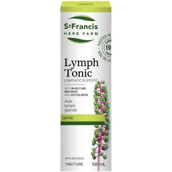 St. Francis Herb Farm - Teinture Tonique Lymphatique Plusieurs Tailles