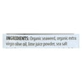 thumbnail image 3 of Sea Snax Seaweed Roasted Lime Organic 0.36 oz (Pack Of 24), 3 of 3