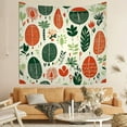 thumbnail image 3 of Boho Decor College Tapestry, Durable Neutral Warm Bedroom Tapestry Retro Boho Earthy Tones Aboriginal Dot Washable Wall Hanging Tapestry, for Bedroom College Home Dorm Decoration 51x59 Inches, 3 of 5