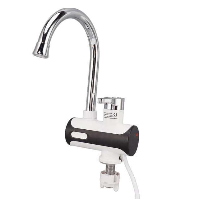 Grifo con calentador de agua eléctrico, grifo de calentamiento rápido sin tanque de acero inoxidable, Control preciso de temperatura para cocina