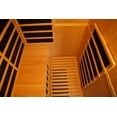 thumbnail image 3 of Sirona 3-Person Hemlock Infrared Sauna with 8 Carbon Heaters, 3 of 9