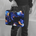 thumbnail image 6 of Colorful Retro Laptop Bag, 13 inch Laptop or Tablet, Business Casual Laptop Bag, 6 of 8