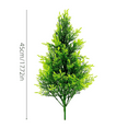 thumbnail image 2 of 17.72Inch Artificial Fall Pine Trees Small Fake Plants, Table Top Christmas Tree Ornaments, for Home Desk Room Office Farmhouse Outdoor Decorations, 2 of 5
