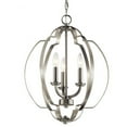 thumbnail image 5 of Kichler Voleta 16 1/2"W Brushed Nickel 3-Light Foyer Pendant, 5 of 7