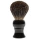 thumbnail image 1 of LMHF Pure Black Badger Shaving Brush with Black Handle, 1 of 2