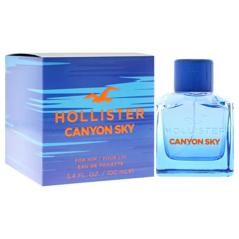 Hollister, Eau de Toilette Spray, 3.4 oz, Canyon Sky - Walmart.com