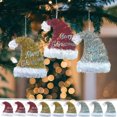 thumbnail image 1 of ¡Ganga del Día!, Adornos de plástico para manualidades con diseño de árbol de Navidad, adornos colgantes, sombreros de Navidad Akmoler, 1 of 8