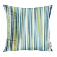 thumbnail image 1 of BSDHOME Stripe Ripple Pattern in Nuance Colors Cheerful Wave Water Wavy Modern Nature Pillowcase Cushion Cover 18x18 inch, 1 of 1