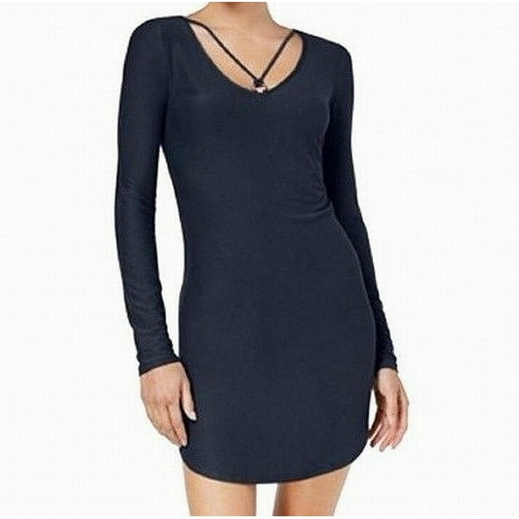 Womens Medium Long Sleeve Sheath Dress M