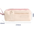 thumbnail image 2 of Estuche para lápices - - Práctico estuche para lápices, portalápices, organizador de papelería, color rosa, 2 of 6