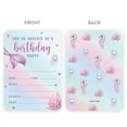 thumbnail image 3 of Koyal Wholesale Pastel Butterfly Birthday Paper Invitations for Girls, 1st Birthday, Blank Cards with Envelopes, 24-Pack, 3 of 5