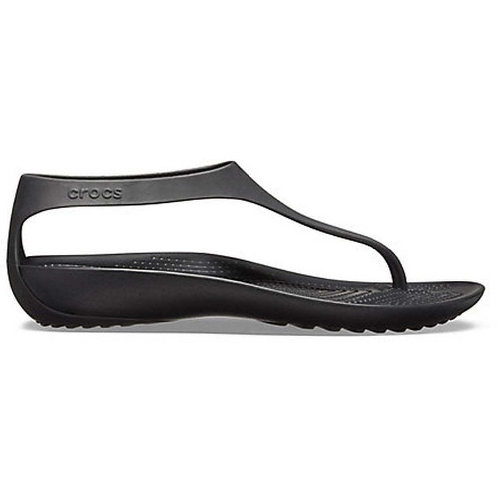 ladies white croc flip flops