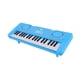 thumbnail image 3 of Piano de teclado eléctrico portátil de 37 teclas, juguete musical educativo, portátil práctico Azul Zulema piano de teclado, 3 of 8