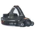 thumbnail image 1 of Faro recargable ANGGREK IPX4 impermeable negro para ciclismo, 1 of 8
