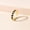 Black, variant on Womens Heart Ring: Alloy Dripping Love Heart Ring, Exquisite All-Match Fashion Ring, Red and Black Peach Heart Design