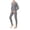 White, variant on Ketyyh-chn99 Men's Sleep Sets Men's Thermal Underwear Set Thin Slim Clothes Long Round Neck High Thermal Underwear Size for L,Blue