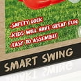 thumbnail image 4 of Dolu: Smart Swing - Red & White - Harness & Control Arm, Multiple Configurations, Indoor & Outdoor, Safety Lock, 120lb Max Cap, Toddlers & Kids Age 1+, 4 of 5