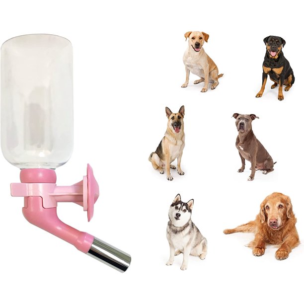 Leakproof nozzle pet cage waterer, dripfree guinea pig water bottle