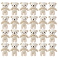 thumbnail image 2 of WORGEOUS 24 Uds pequeños osos de peluche Mini osos de peluche para llavero pequeños osos suaves colgante, 2 of 7
