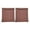 coffee, variant on segolike 2 Pieces Sew in Pocket with Zipper Mobile Storage Pouch Easy Installation Canvas pink