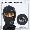 thumbnail image 2 of 4-Pack Anime-Inspired Ski Masks – Design B Full Face Balaclavas for Men & Women – Windproof UV Protection Face Covers for Motorcycle, Winter & Summer Use, 2 of 7