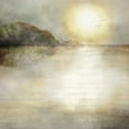 thumbnail image 2 of Selkirk, Edward 12x12 Gold Ornate Wood Framed with Double Matting Museum Art Print Titled - Misty Sea, 2 of 4