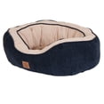 thumbnail image 3 of Precision Pet  Chevron Gusset Daydreamer Navy Dog Bed, 3 of 5