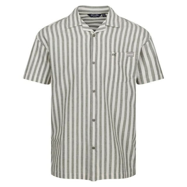 Regatta Chemise à Manches Courtes à Rayures Shorebay II pour Hommes